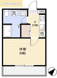 仮称）ＮＣ幕張町５丁目アパート弐番館新築工事の物件間取画像